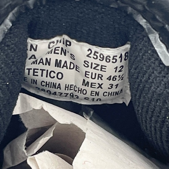 Starter Men's Athletics Baseball Cleat Size 12 Black/White NEW NWT Color Inserts - Picture 12 of 12